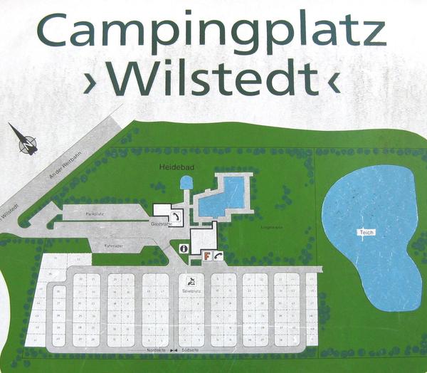 Grundriss Campingplatz Wilstedt